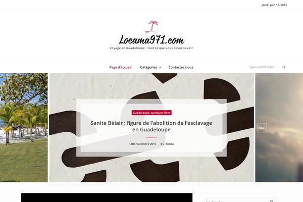 Blogera theme site design template sample
