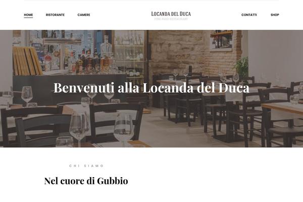 Monalisa theme site design template sample