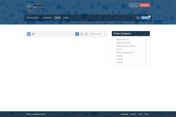 Makery theme site design template sample