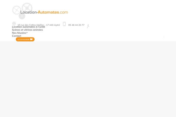 The7 Child theme site design template sample