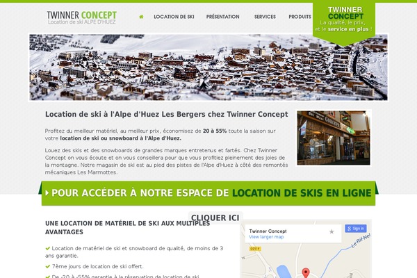 twinner theme websites examples