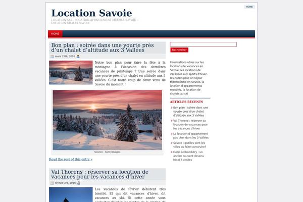 Justnews theme site design template sample