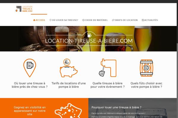 BeTheme Child theme site design template sample