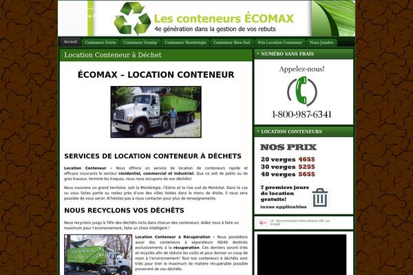 Flexibility3 theme site design template sample