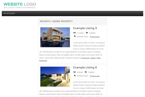 Pure_gray theme site design template sample