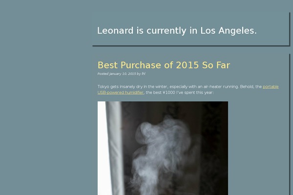 Site using WP Geo plugin