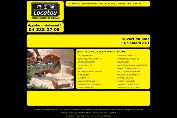 locatou.be site used Giancarlo Mingati