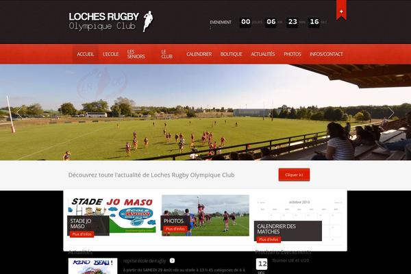 Site using WordPress Thumbnail Slider plugin