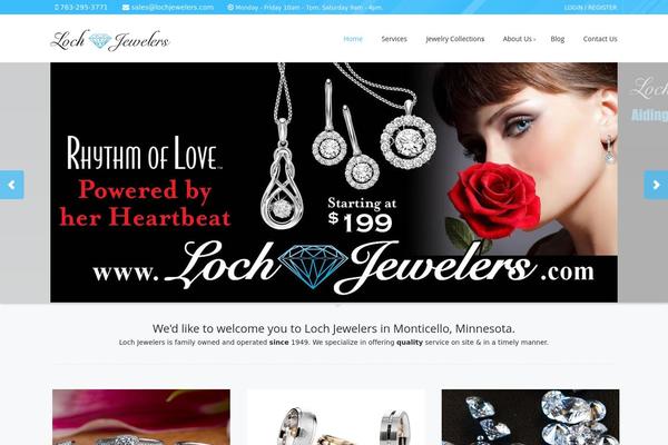 Adamas theme site design template sample