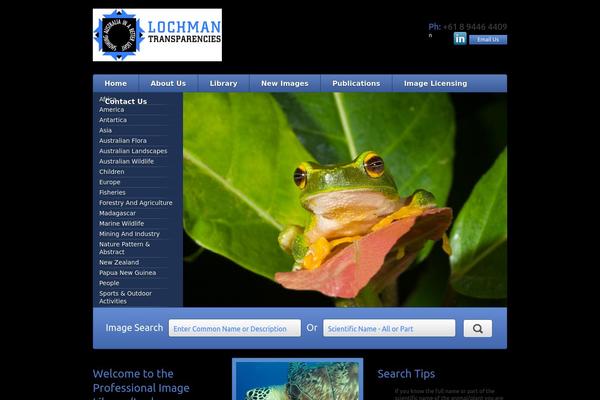 Titan theme site design template sample