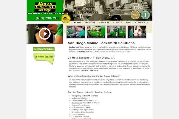 Compass-corp theme site design template sample