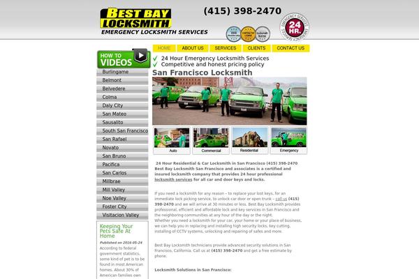 Compass-corp theme site design template sample