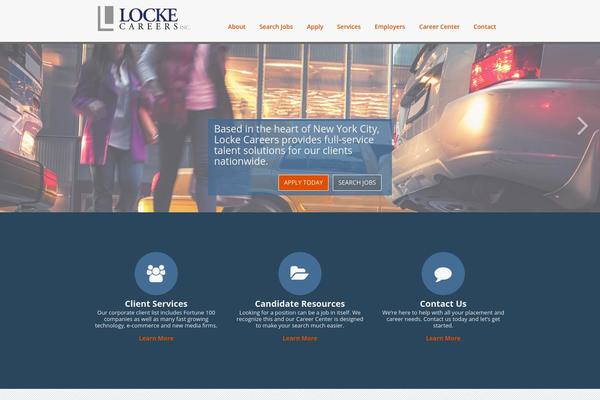 lockecareers.com site used Locke_theme