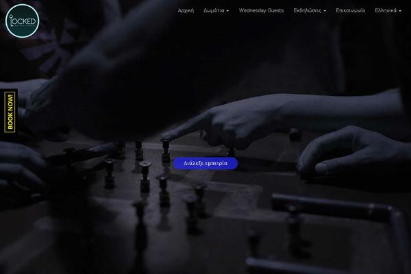 Escape theme site design template sample