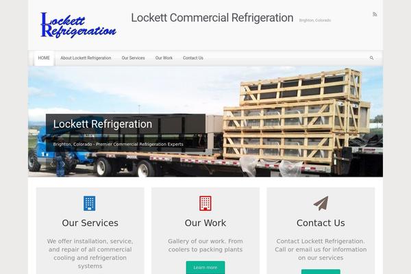 evolve theme site design template sample