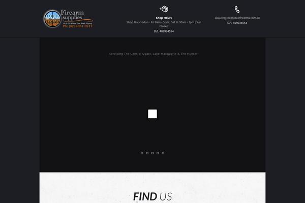 locknloadfirearms.com.au site used Kingler-theme