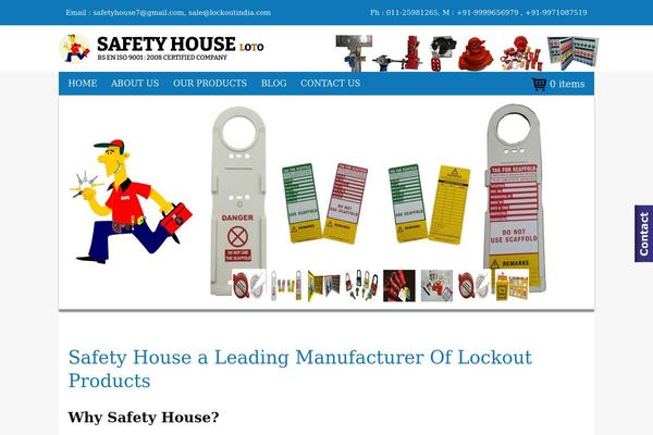 lockoutindia.com site used Saftey-new