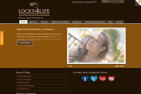PureVISION theme site design template sample