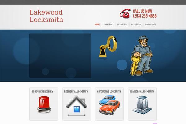 Inspire theme site design template sample