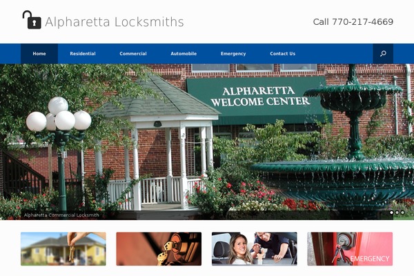Vantage theme site design template sample