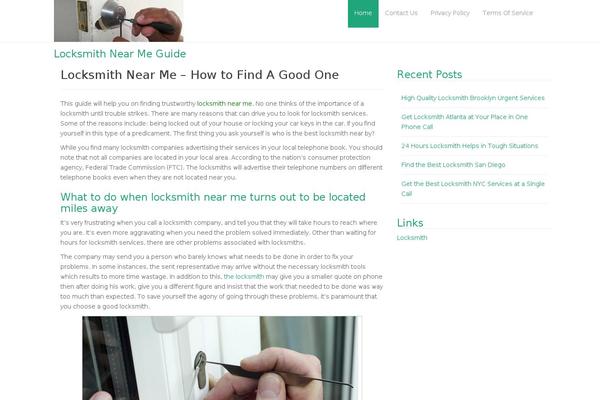 Third Style theme site design template sample
