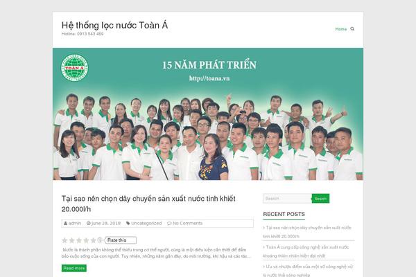 Conall theme site design template sample
