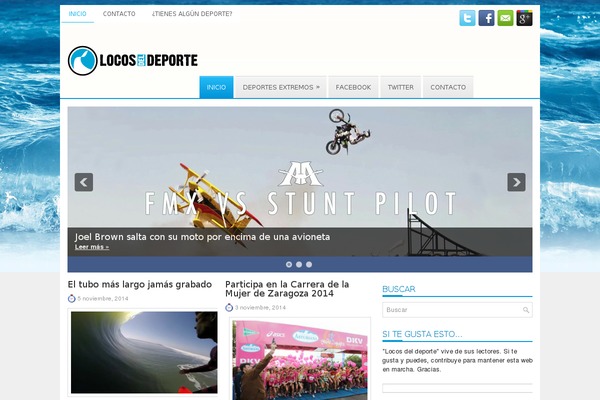 locosdeldeporte.com site used Sportstime