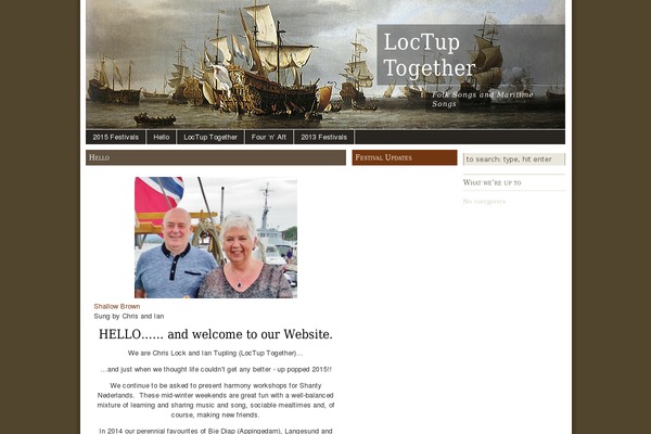 Ships-ahoy theme site design template sample