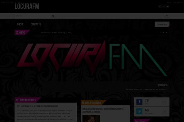 Powermag theme site design template sample