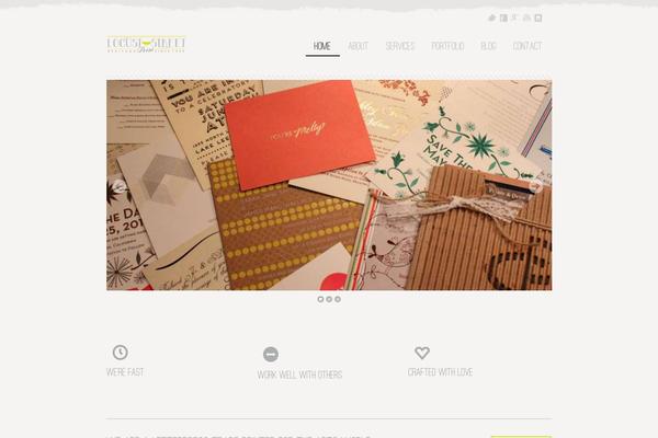 locuststreetpress.com site used Good Minimal