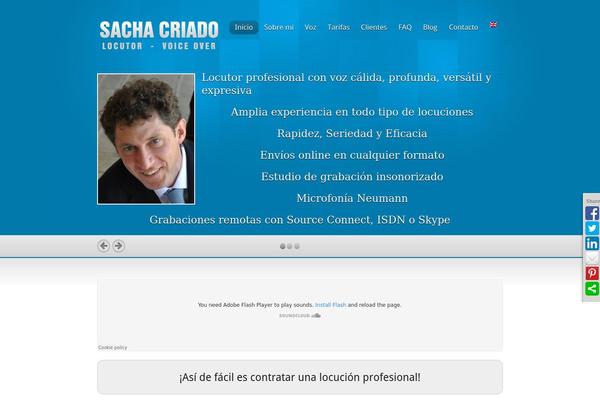 locutorsachacriado.com site used Inspire