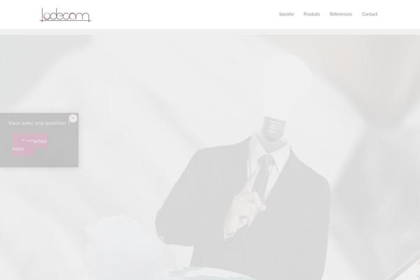 Waxom theme site design template sample
