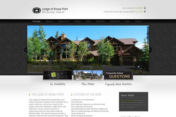 Welcome Inn Parent theme site design template sample