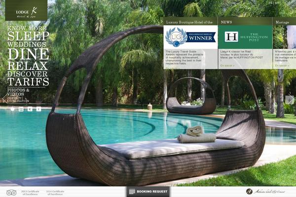 lodgek.com site used Lodgek-marrakech