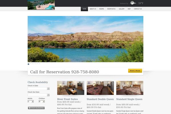 lodgeonriver.com site used Paradisehotel