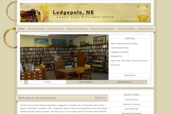 lodgepolene.com site used Organic_restaurant_creme