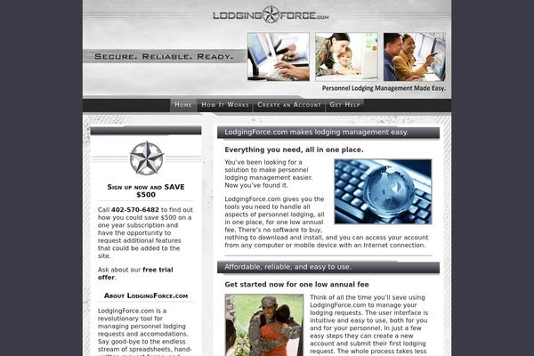 Sandbox theme site design template sample