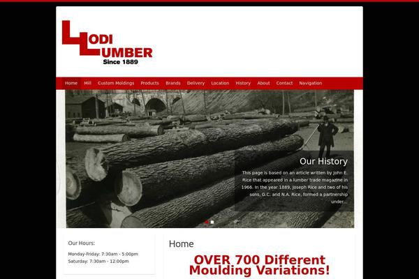 Travelify theme site design template sample