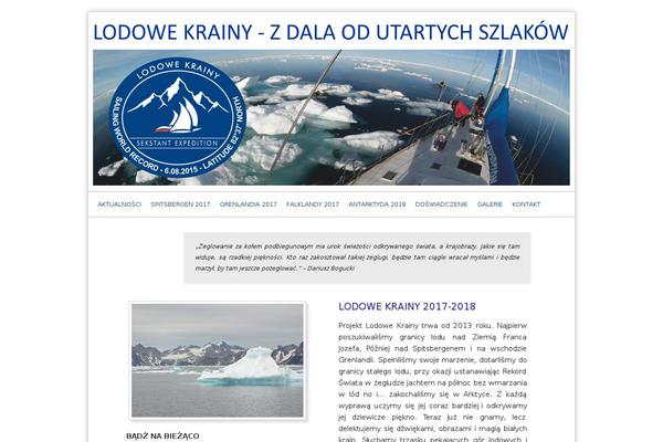 lodowe-krainy.pl site used Lodowekrainy