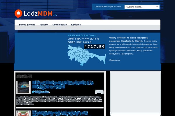 Mdm theme site design template sample