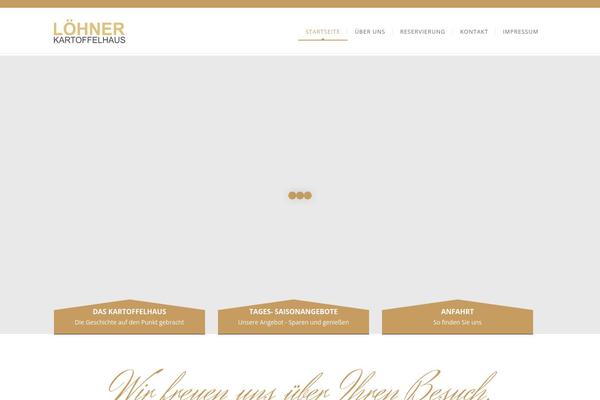NUVO theme site design template sample