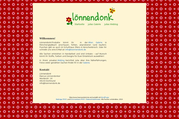 Site using WP Social Blogroll plugin