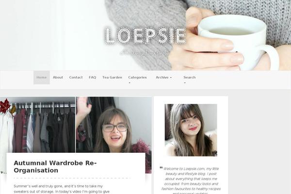 Cenote theme site design template sample
