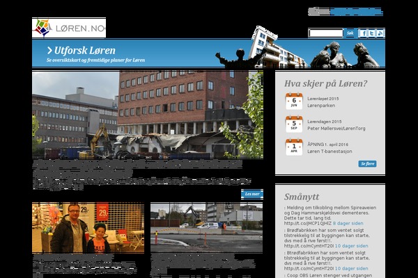 Loren theme websites examples
