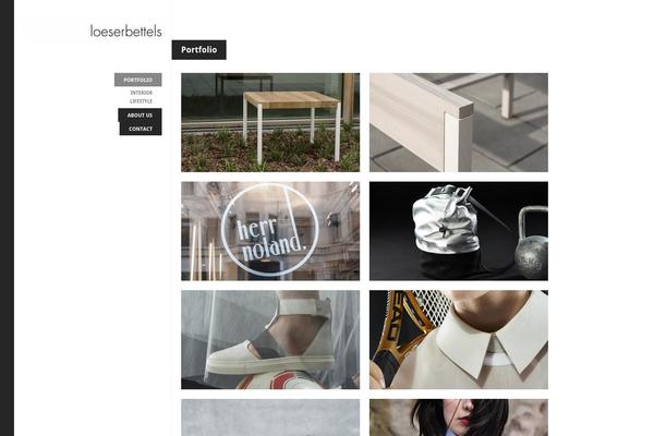 Uncode theme site design template sample