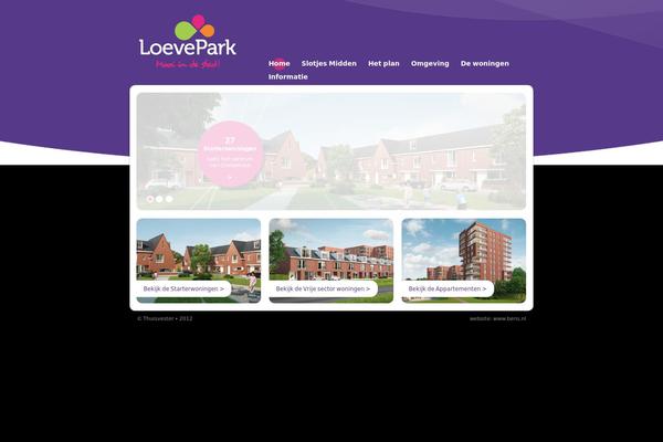 loevepark.nl site used Loevepark