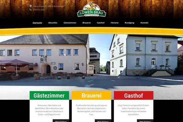 Espresso theme site design template sample