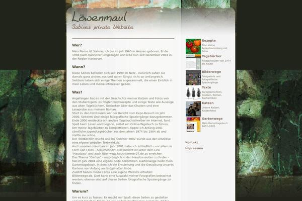Seasons theme site design template sample
