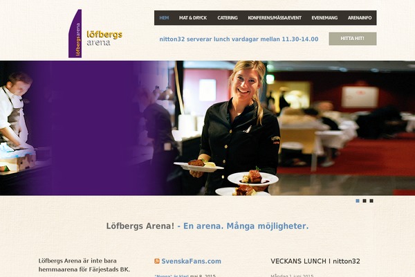 Feast theme site design template sample