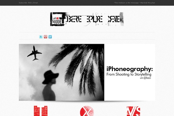 SuperSkeleton theme site design template sample